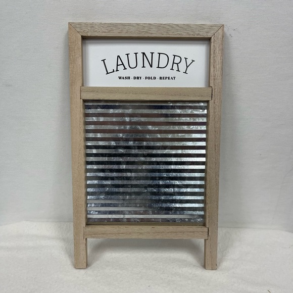 Other Farmhouse Laundry Room Decorative Washboard Laundry Wash Dry